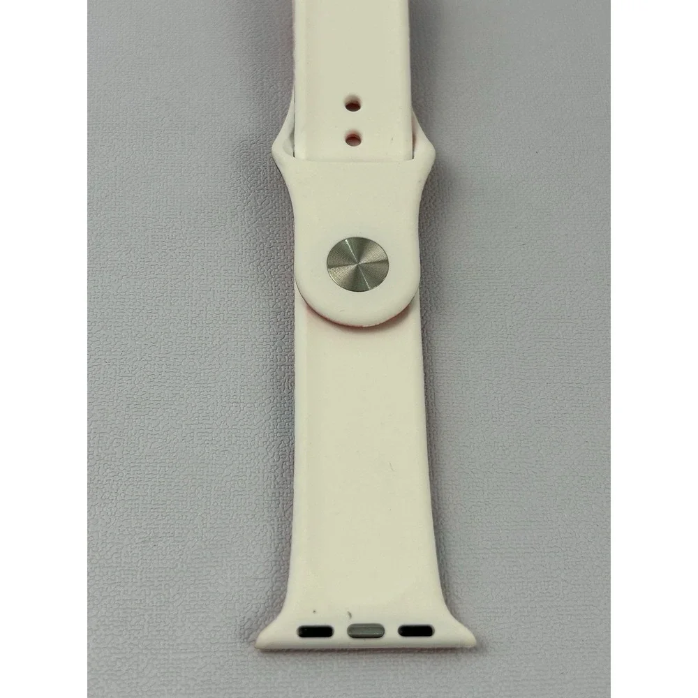 Alabama Crimson Tide Apple Watch Band Red Silicone Sport Strap NCAA